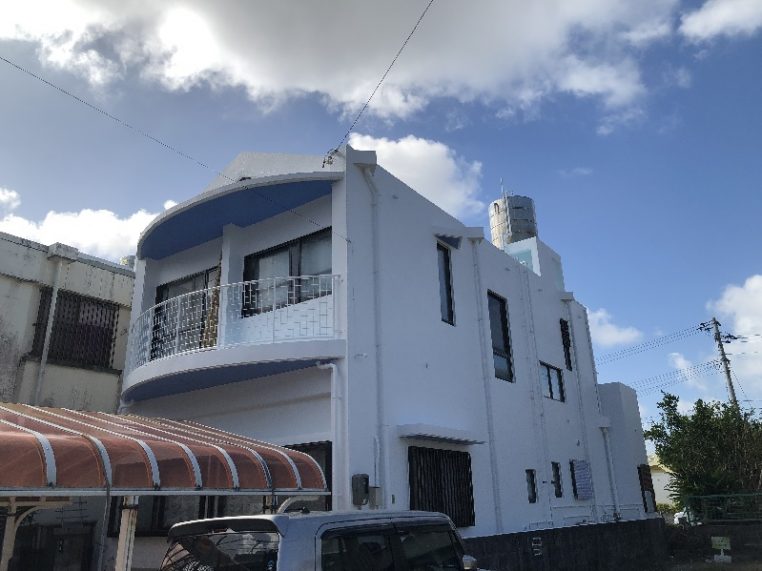 外壁・防水塗装工事　沖縄県沖縄市　L様邸