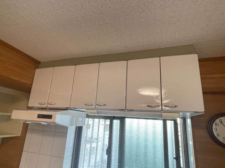 【レンジフード・吊戸棚取替】沖縄県浦添市　K様邸