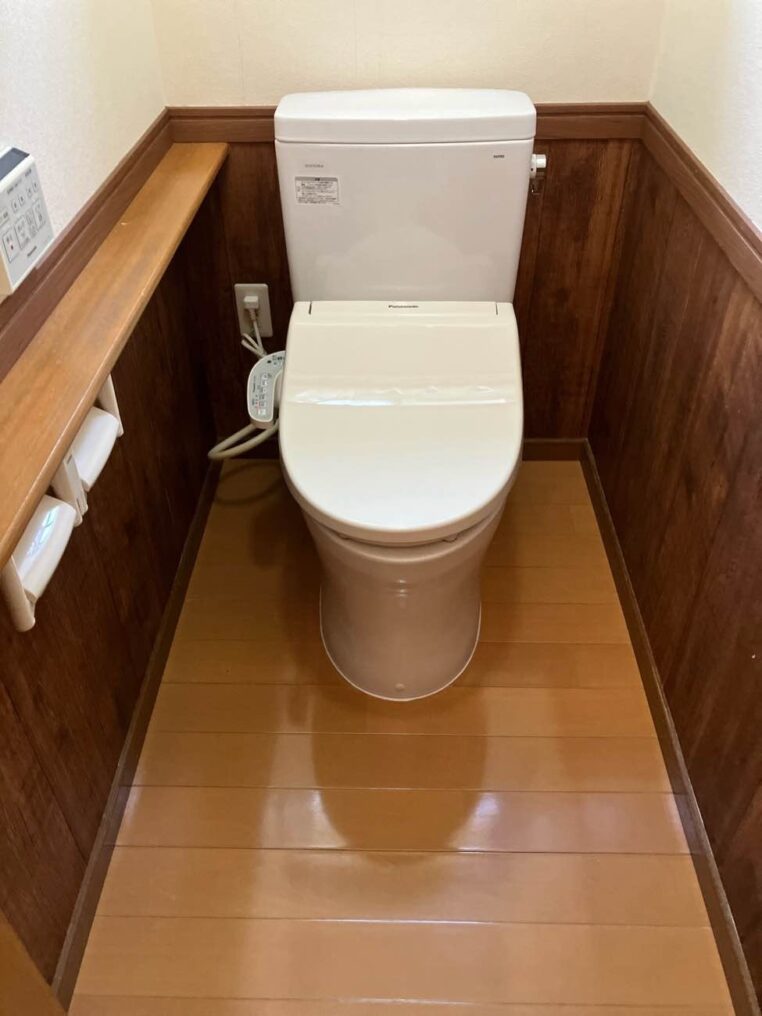 【トイレ取替工事】沖縄県北谷町　K様邸