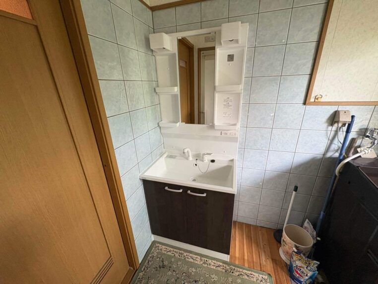 【洗面化粧台取替工事】沖縄県沖縄市　I様邸