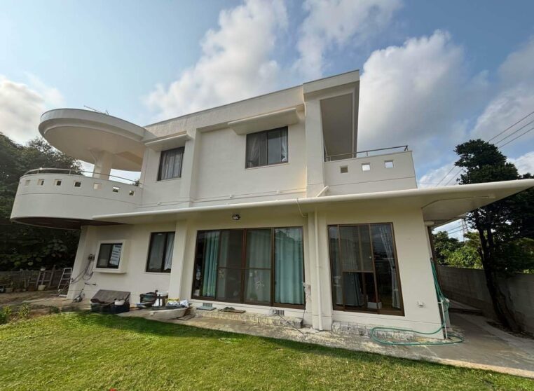 【外壁防水塗装工事】沖縄県沖縄市　Y様邸